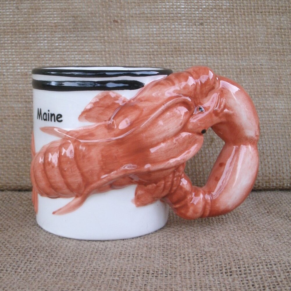 Beachcombers Maine Lobster Ceramic Mug 2004